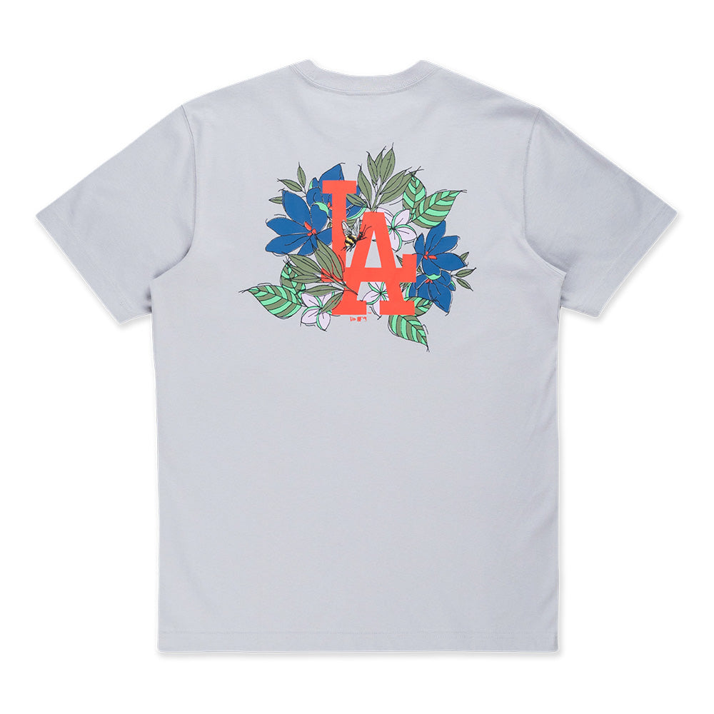 New Era Los Angeles Dodgers MLB Graphic Capsule Dolphine Grey Short Sleeve T-Shirt