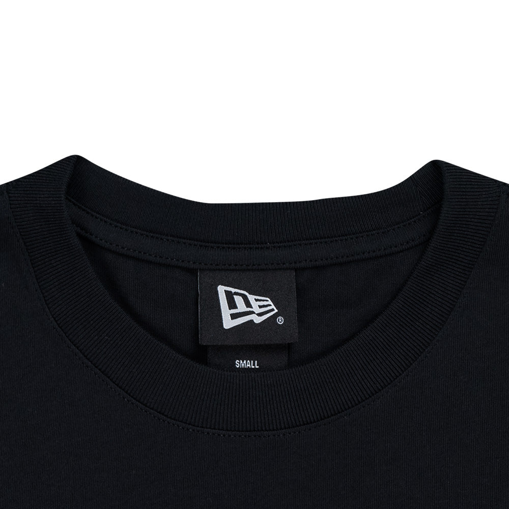 New Era Box Wordmark Basketball Tonal Pack Black Oversized Short Sleeve T-Shirt