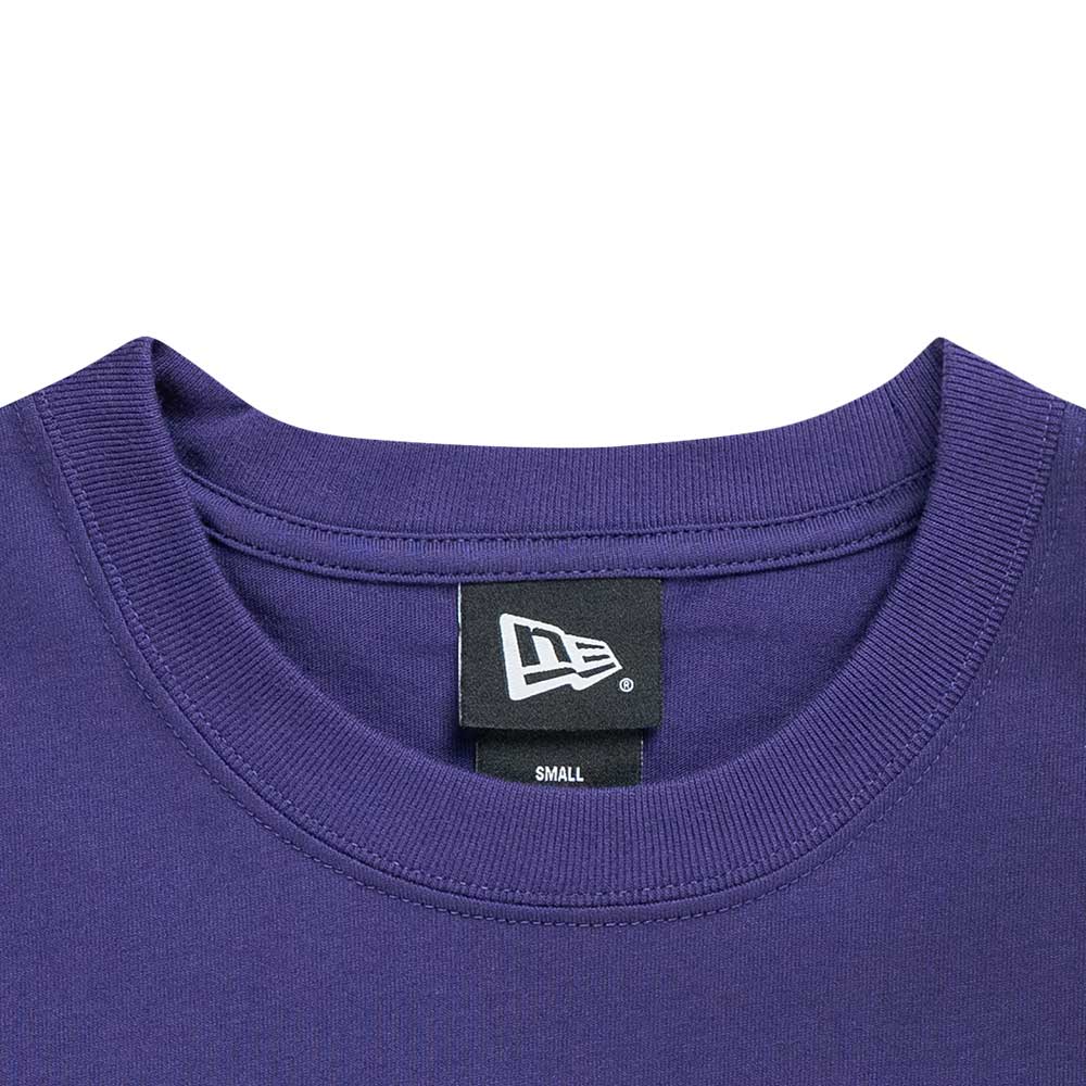 New Era Wordmark Basketball Tonal Pack Purple Oversized Short Sleeve T-Shirt