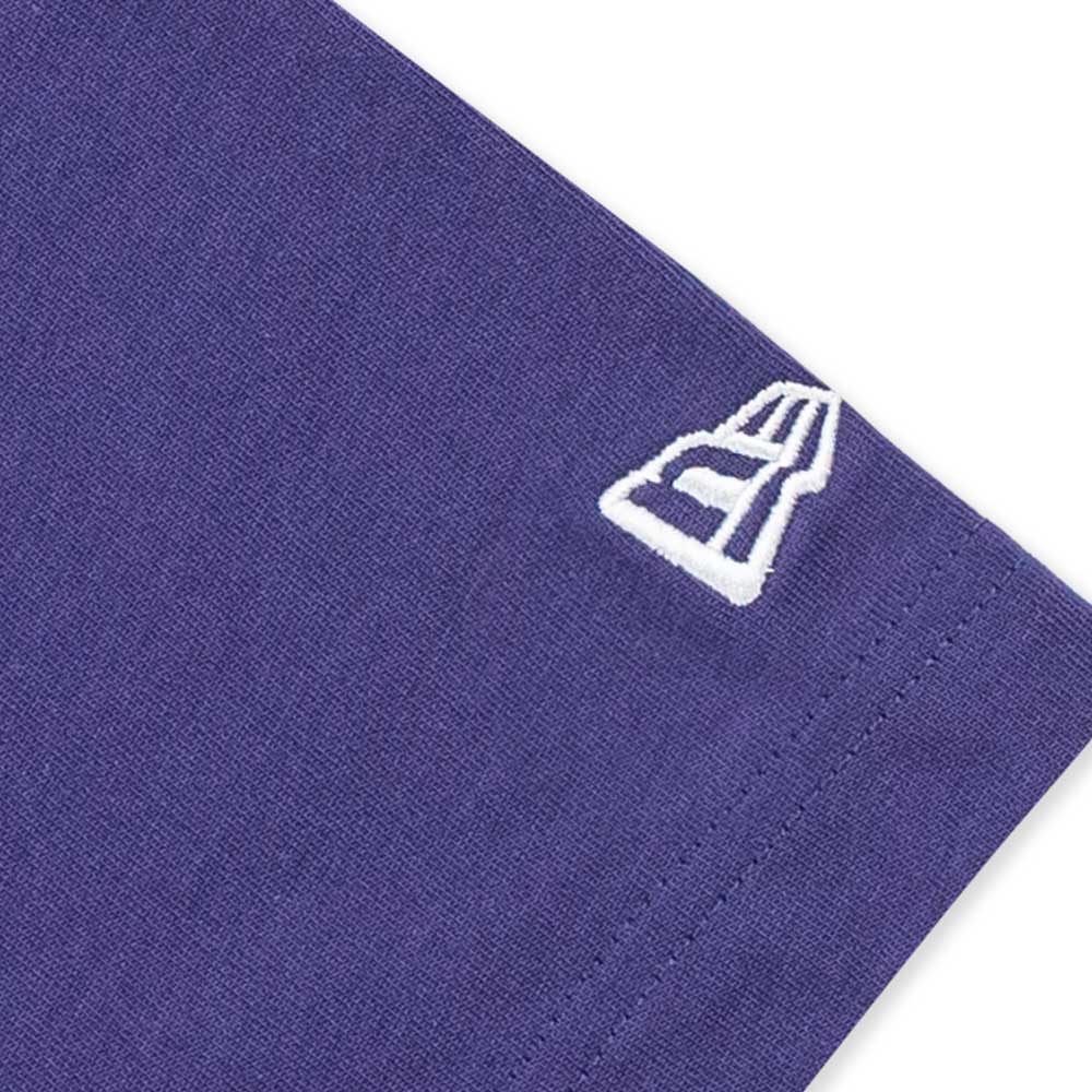 New Era Wordmark Basketball Tonal Pack Purple Oversized Short Sleeve T-Shirt