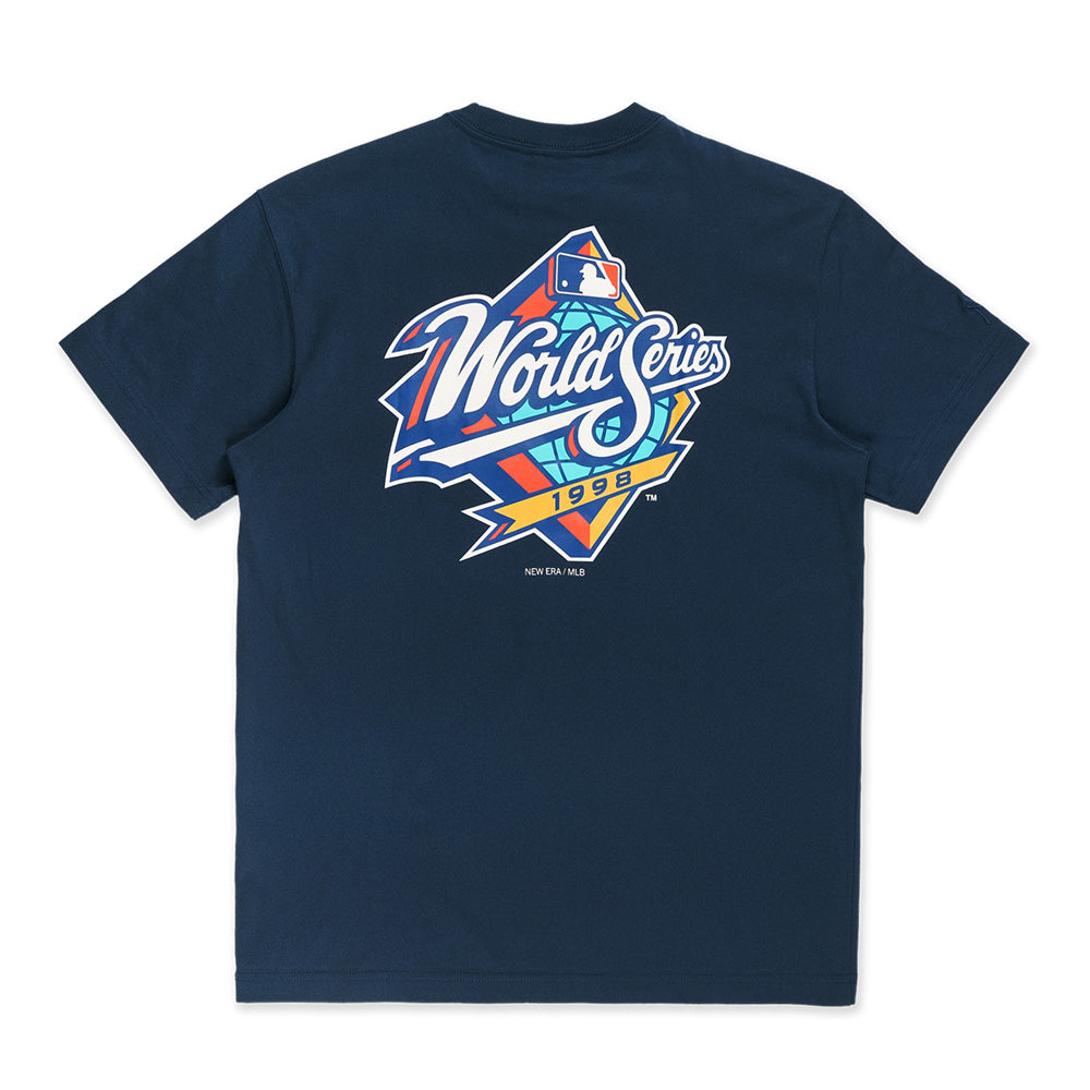 New Era New York Yankees MLB 5950 Pack Floral Infilled Oceanside Blue COOLERA Short Sleeve T-Shirt