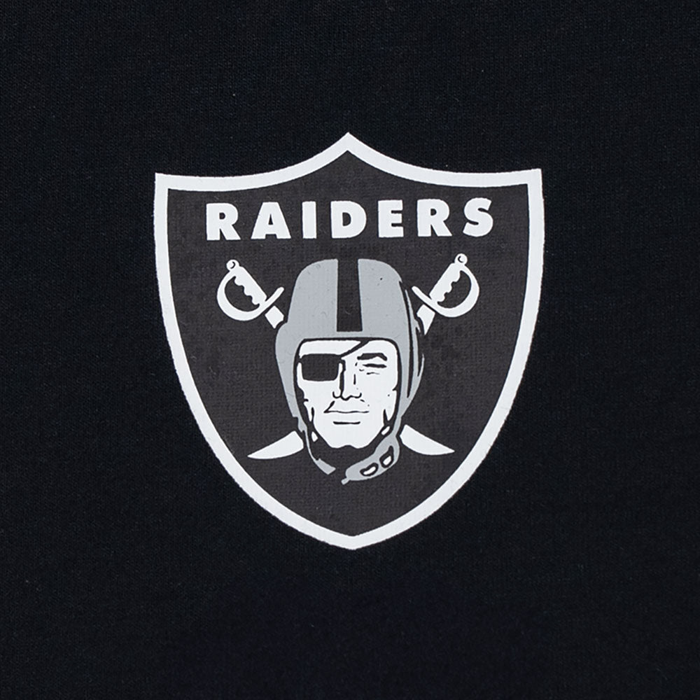 New Era Las Vegas Raiders NFL Black Oversized Short Sleeve T-Shirt