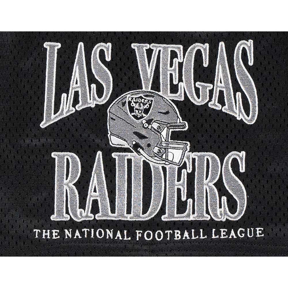 New Era Las Vegas Raiders NFL Black Mesh Active Shorts