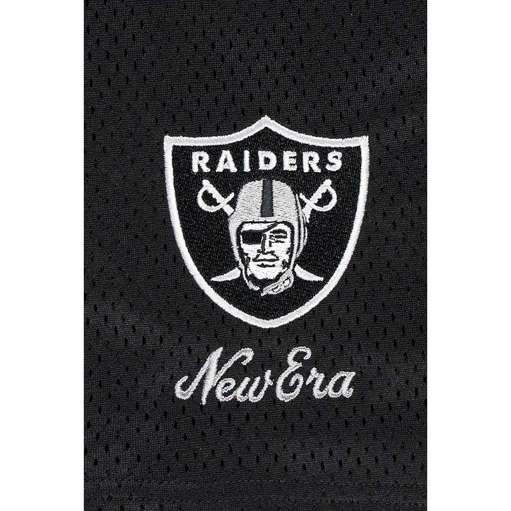 New Era Las Vegas Raiders NFL Black Mesh Active Shorts