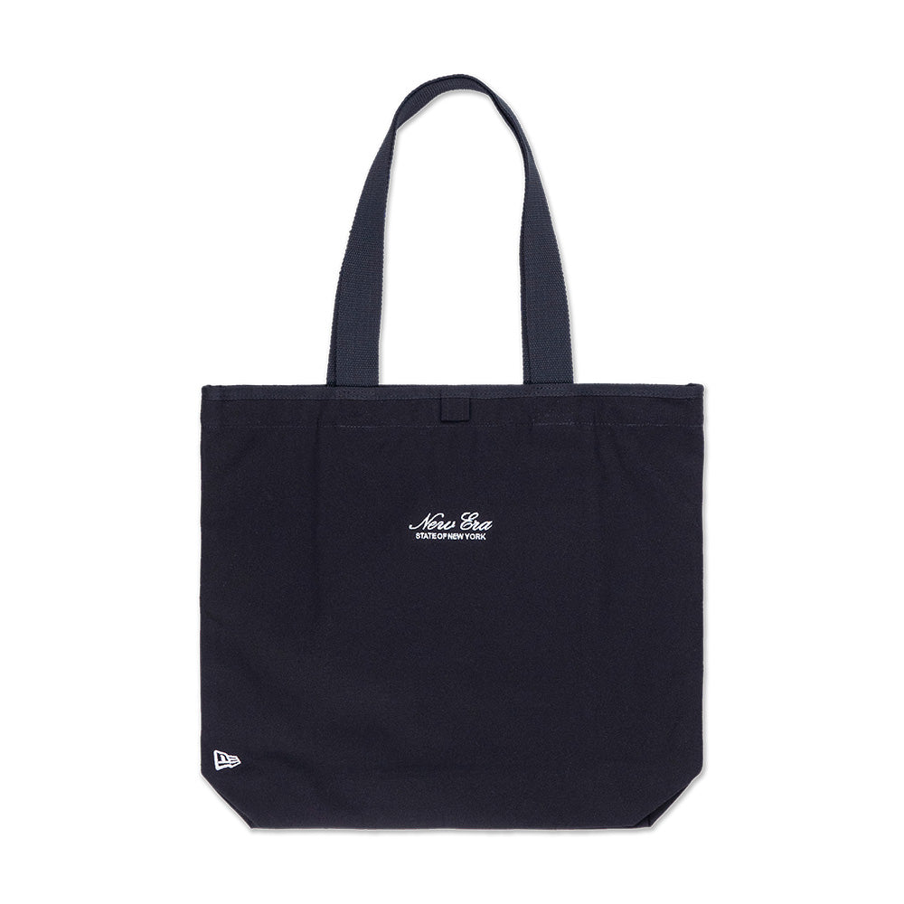 New Era Basic Script Black Tote Bag