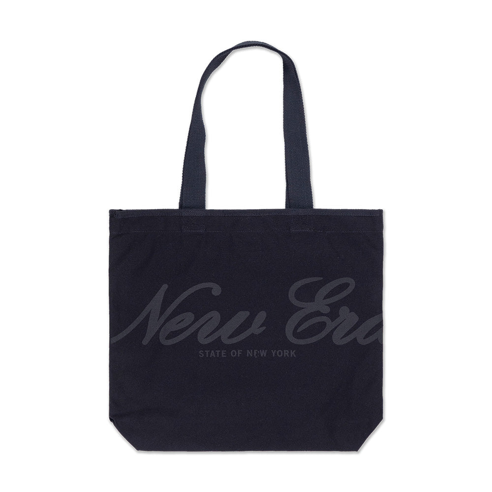 New Era Basic Script Black Tote Bag