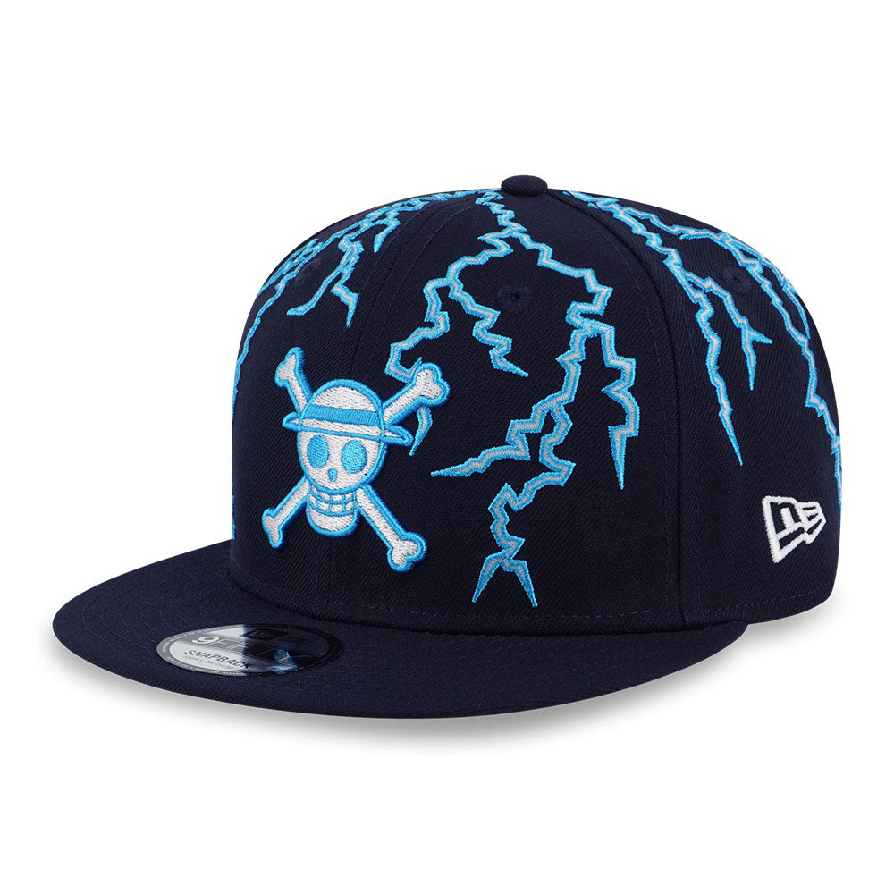 New Era x One Piece Gear 5 Navy 9FIFTY Snapback Cap