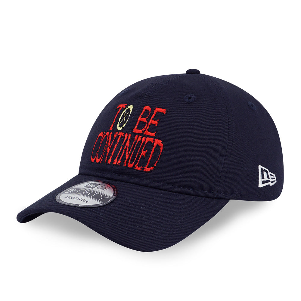 New Era x One Piece Gear 5 TBC Navy 9FORTY Unstructured Adjustable Cap