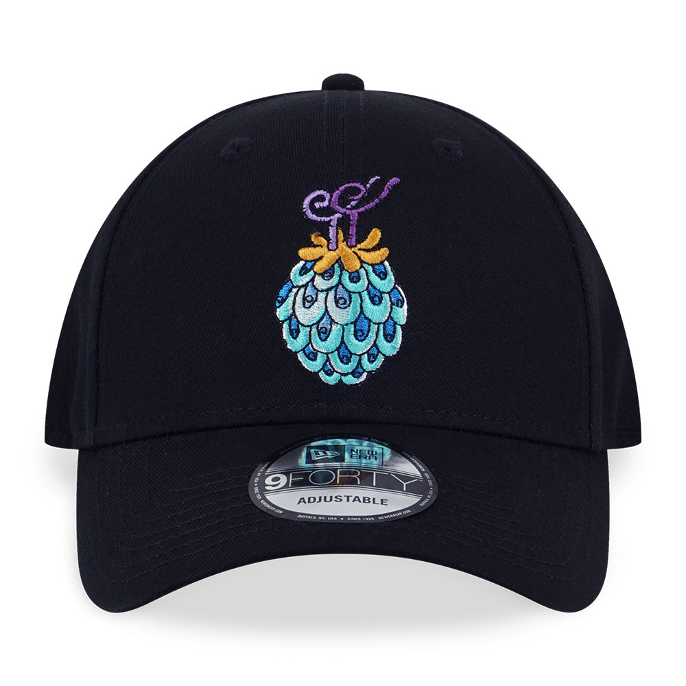 New Era X One Piece Gear 5 Fish Fruit Black 9FORTY Adjustable Cap