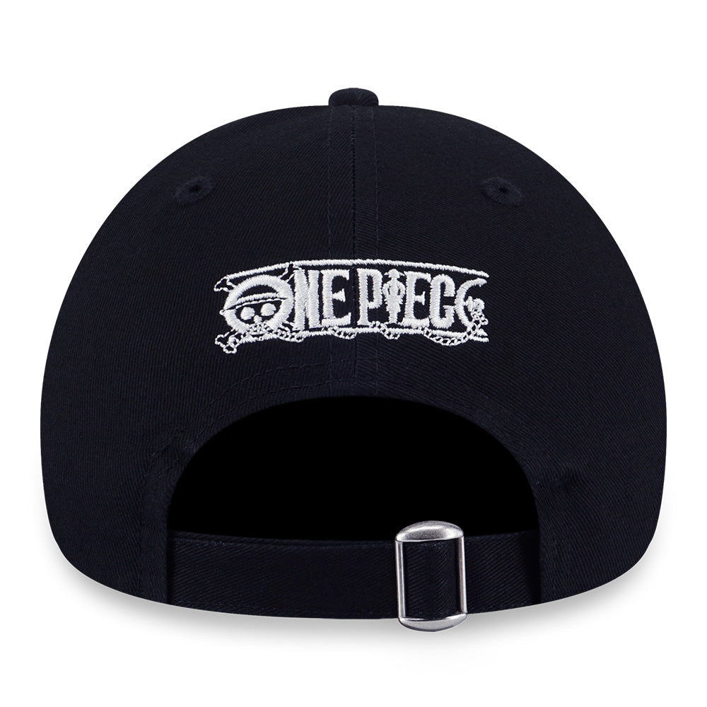 New Era X One Piece Gear 5 Fish Fruit Black 9FORTY Adjustable Cap