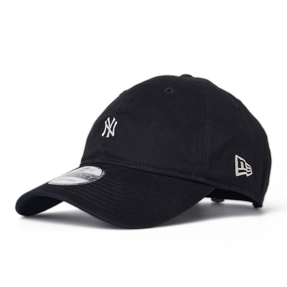 New Era New York Yankees MLB Essential Black 9TWENTY Adjustable Cap