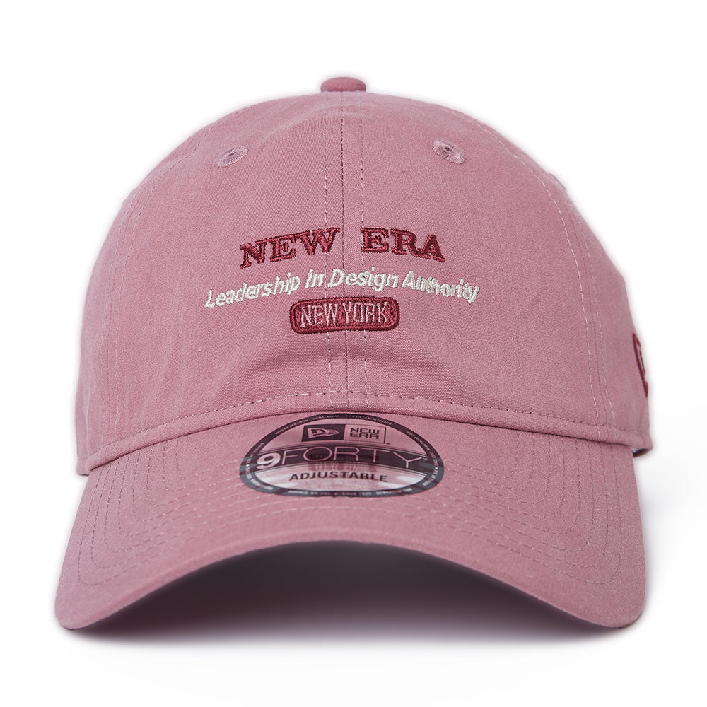 New Era Wordmark Engineered Comfort Pink 9FORTY Unstructured Adjustable Cap