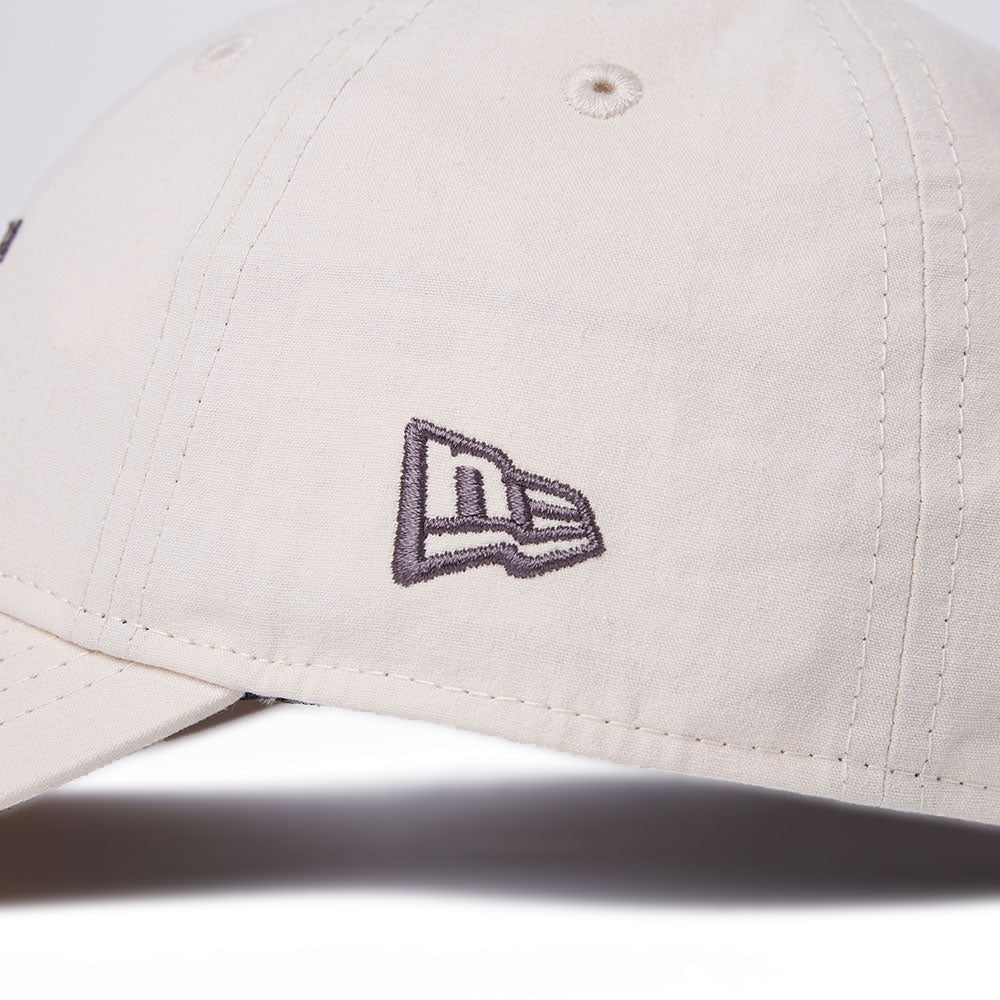 New Era Wordmark Engineered Comfort Ivory 9FORTY Unstructured Adjustable Cap