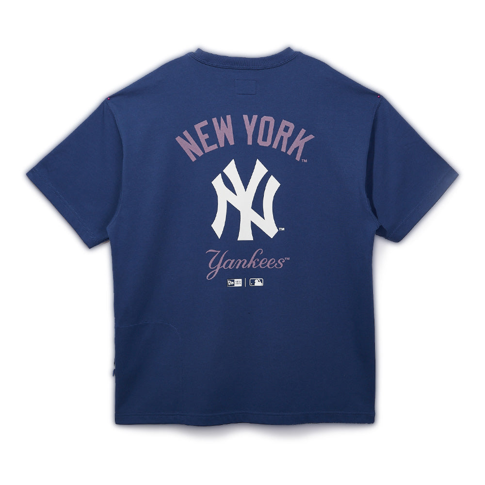 New Era New York Yankees MLB Engineered Comfort Navy COOLERA Short Sleeve T-Shirt