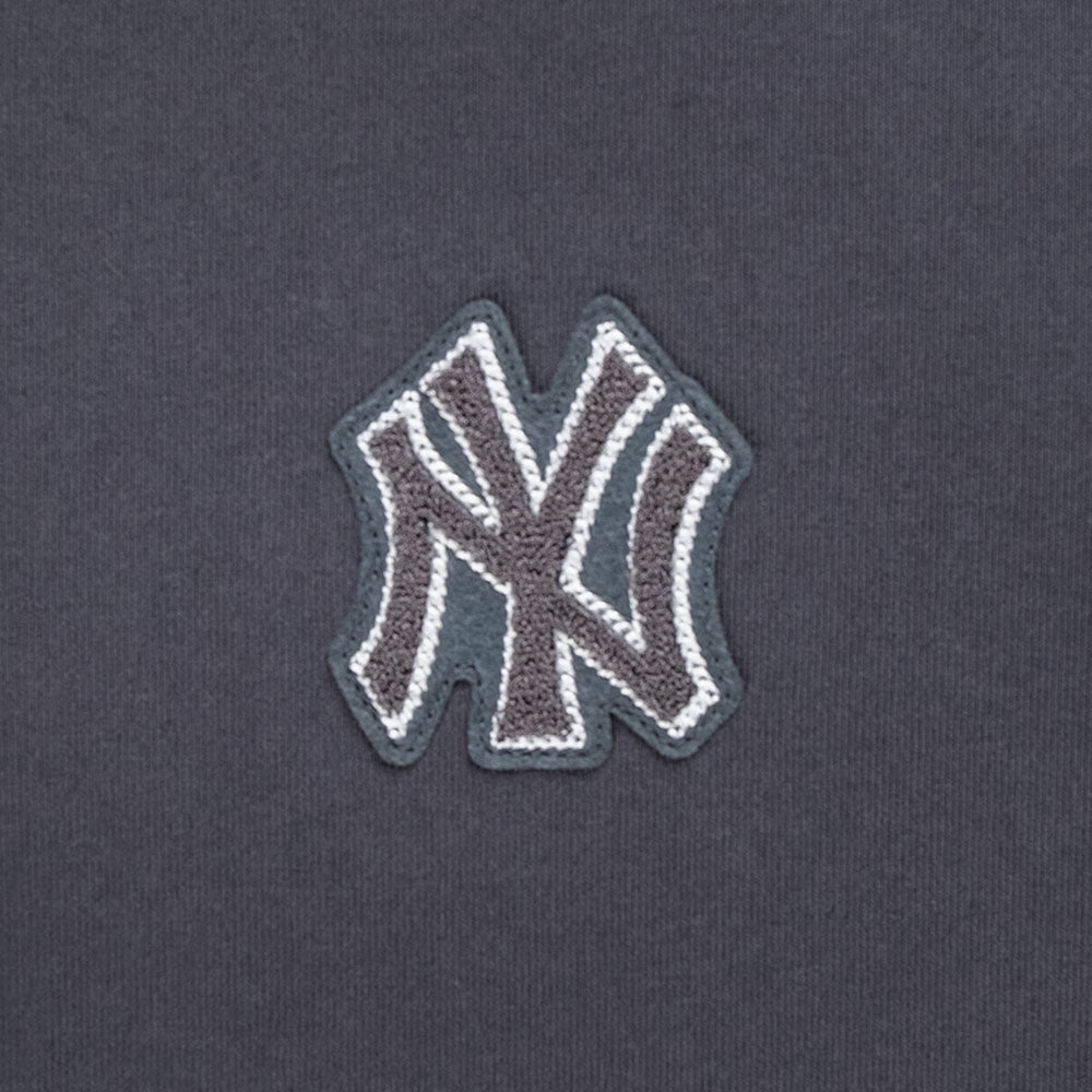 New Era New York Yankees MLB Chain Stitching Graphite Short Sleeve T-Shirt