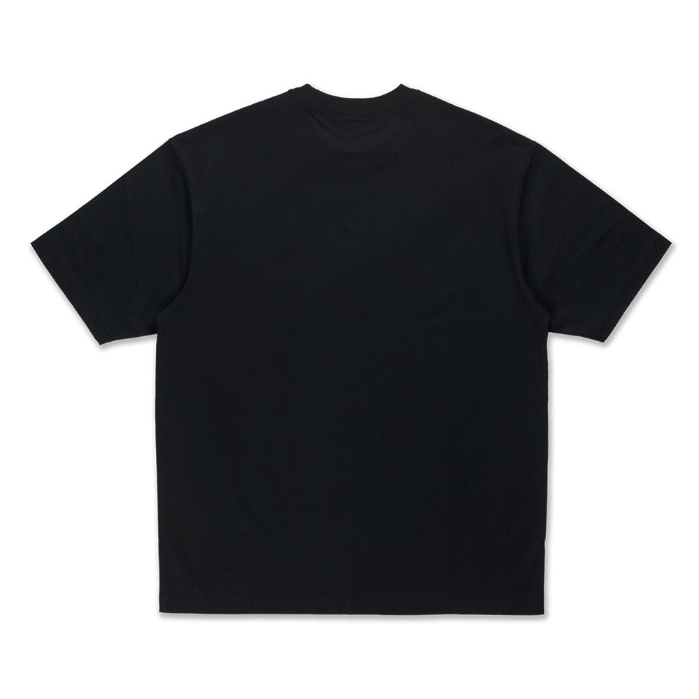 Chicago Bulls Flame Graphic Black Oversized COOLERA Short Sleeve T-Shirt