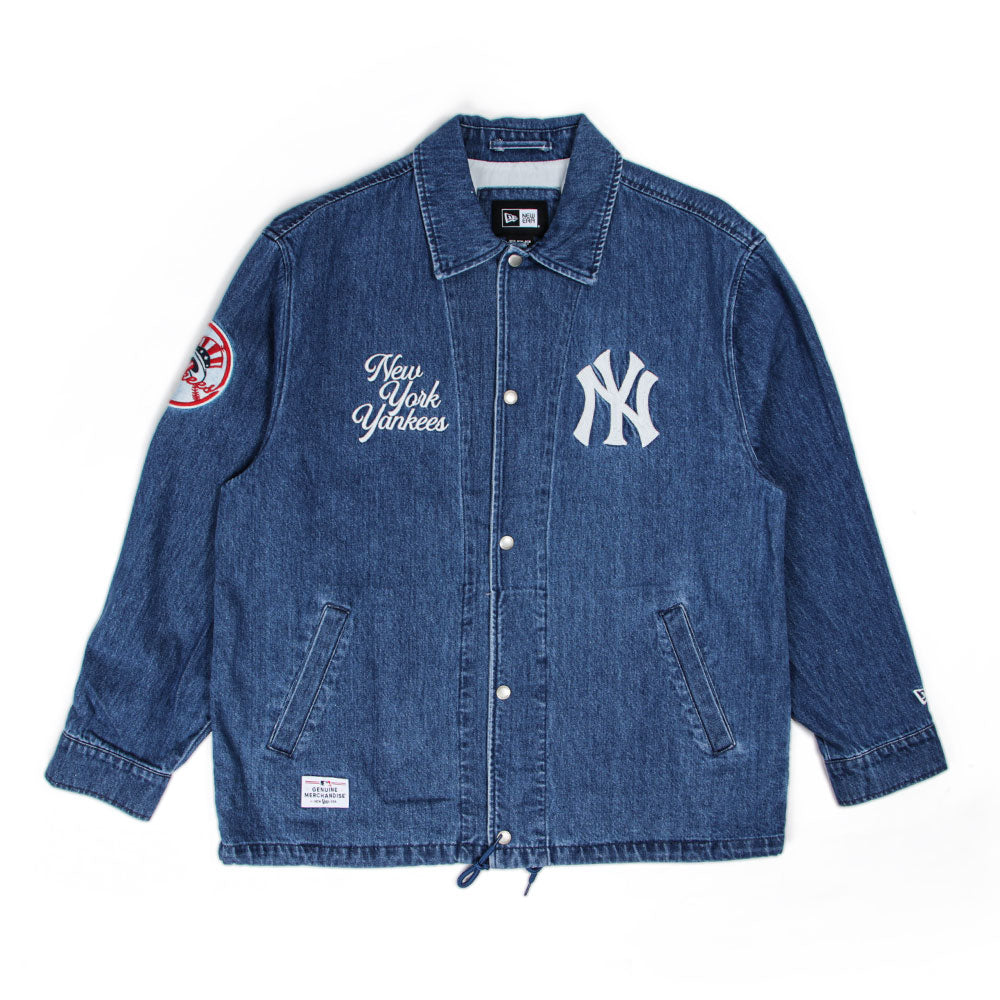 New Era New York Yankees MLB Denim Yankees Coach Jacket