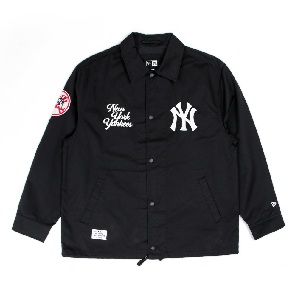 New Era New York Yankees MLB Black Yankees Coach Jacket