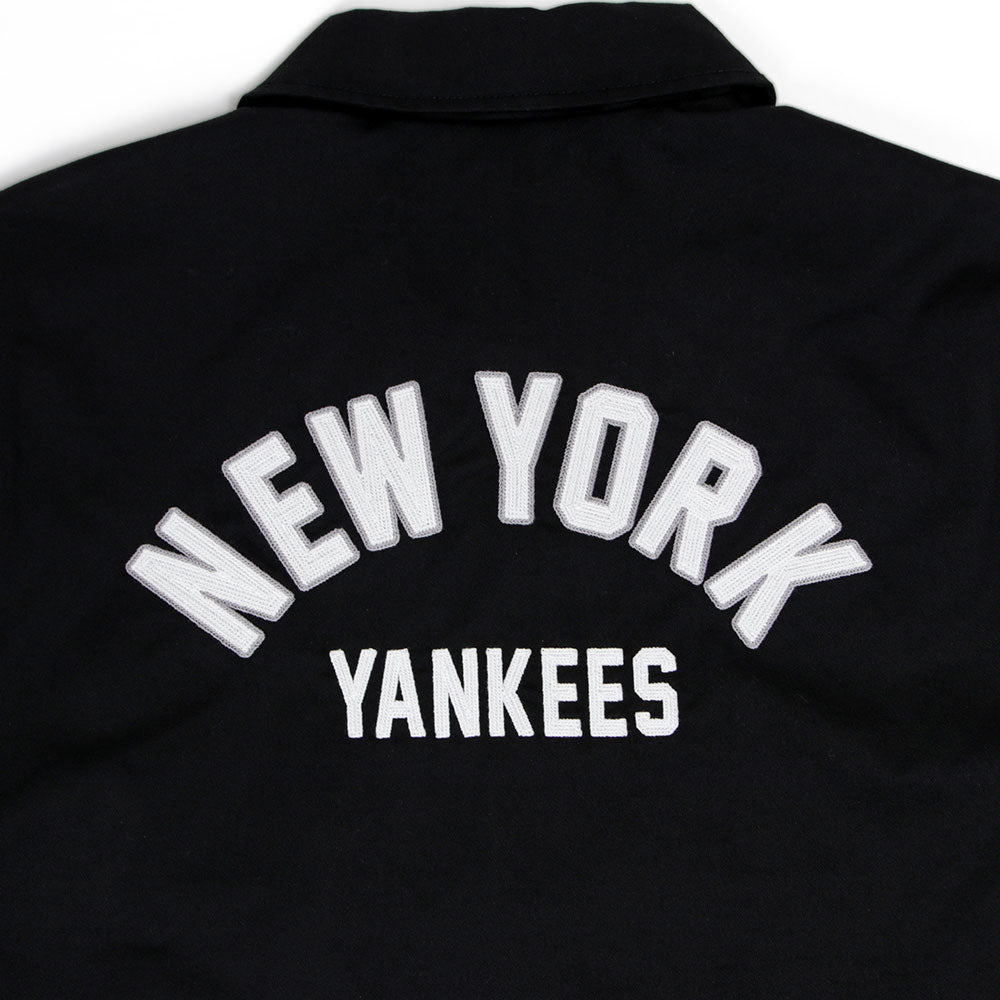 New Era New York Yankees MLB Black Yankees Coach Jacket
