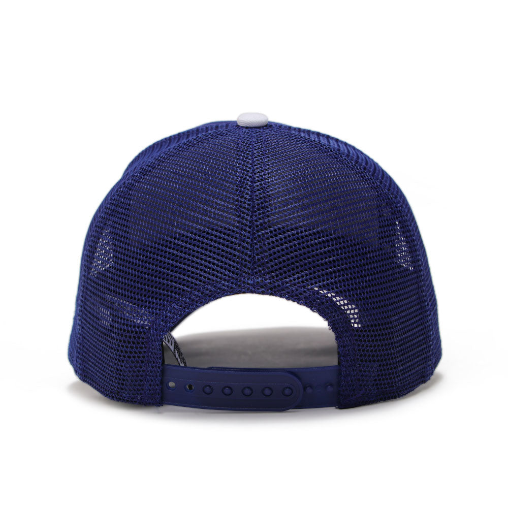 New Era Los Angeles Dodgers Royal Blue Youth 9FORTY A-Frame Trucker Snapback Cap