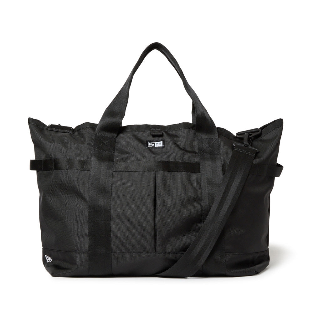 New Era Square Logo 1680D Black Tote Bag
