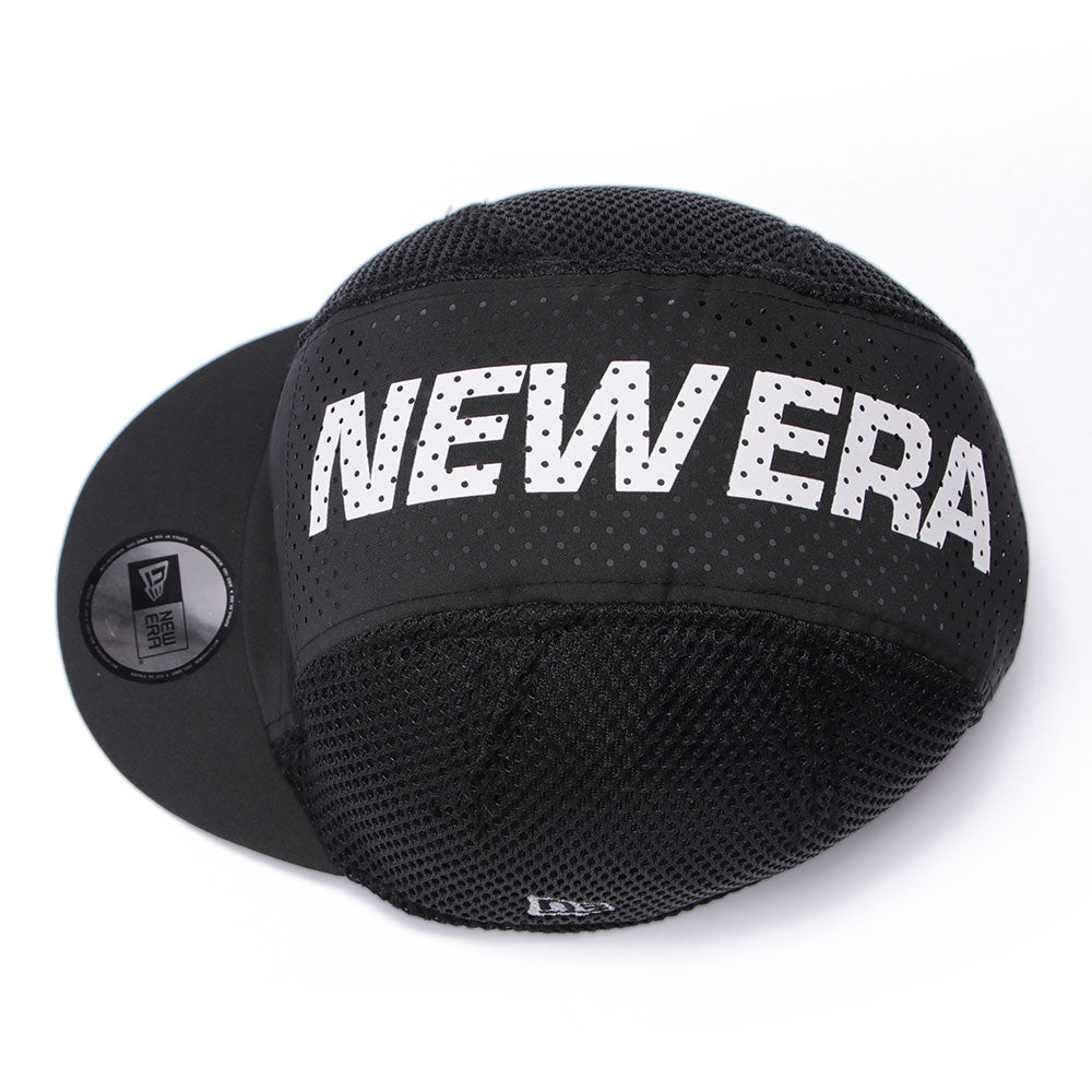 New Era Wordmark Multi Mesh Black Cycling Hat