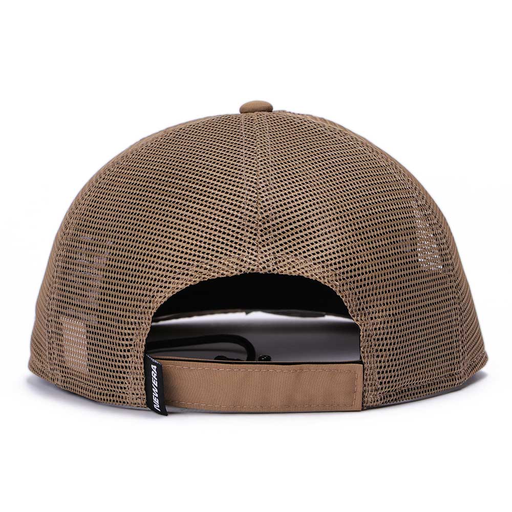 New Era Outdoor Surf Khaki 9FORTY A-Frame Trucker Snapback Cap