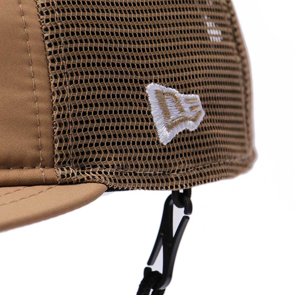 New Era Outdoor Surf Khaki 9FORTY A-Frame Trucker Snapback Cap