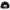 New Era Golf Women Open Back Black Long Visor 9FORTY Adjustable Cap