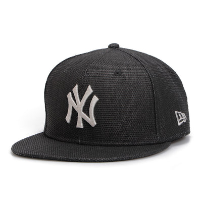 New Era New York Yankees Paper Black 9FIFTY Snapback Cap