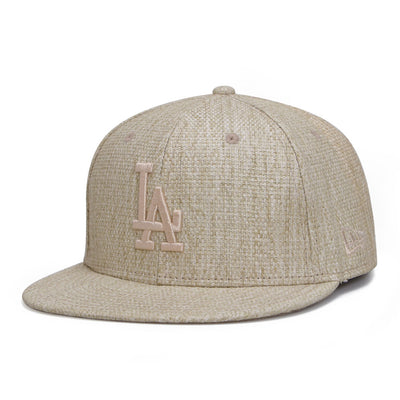 New Era Los Angeles Dodgers Paper Beige 9FIFTY Snapback Cap