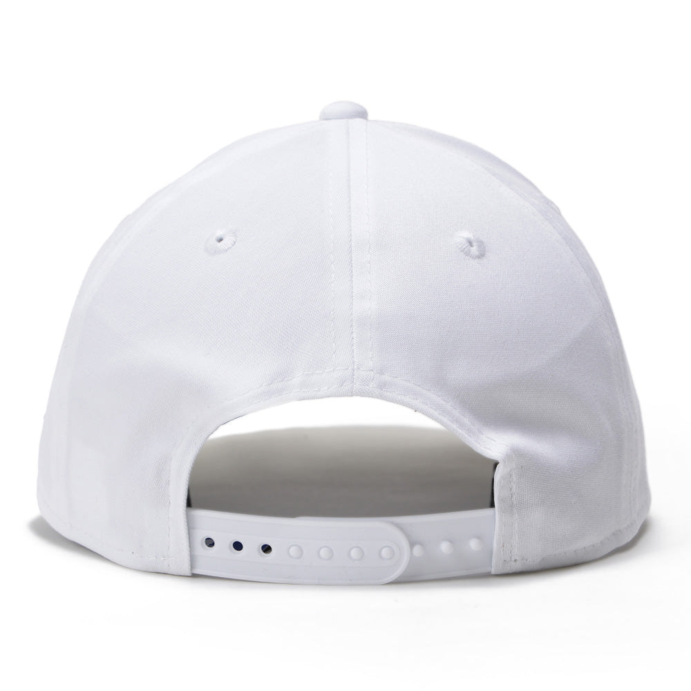 New Era Golf Oval Logo White 9FORTY A-Frame Adjustable Cap
