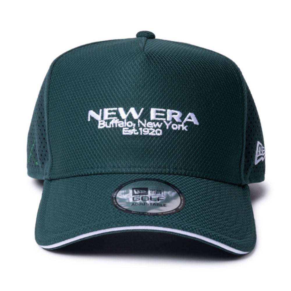 New Era Wordmark Golf Dark Green 9FORTY Trucker Snapback Cap