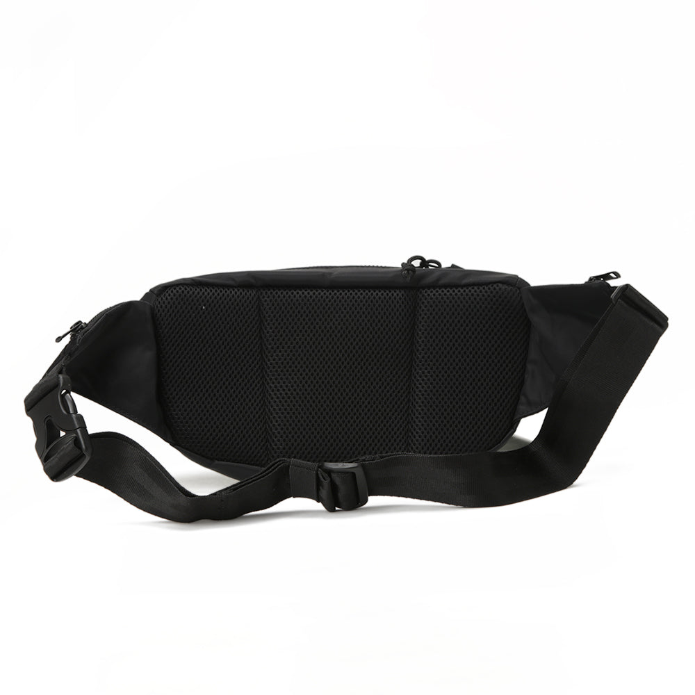 New Era Black Logo 3L Black Explorer Waist Bag