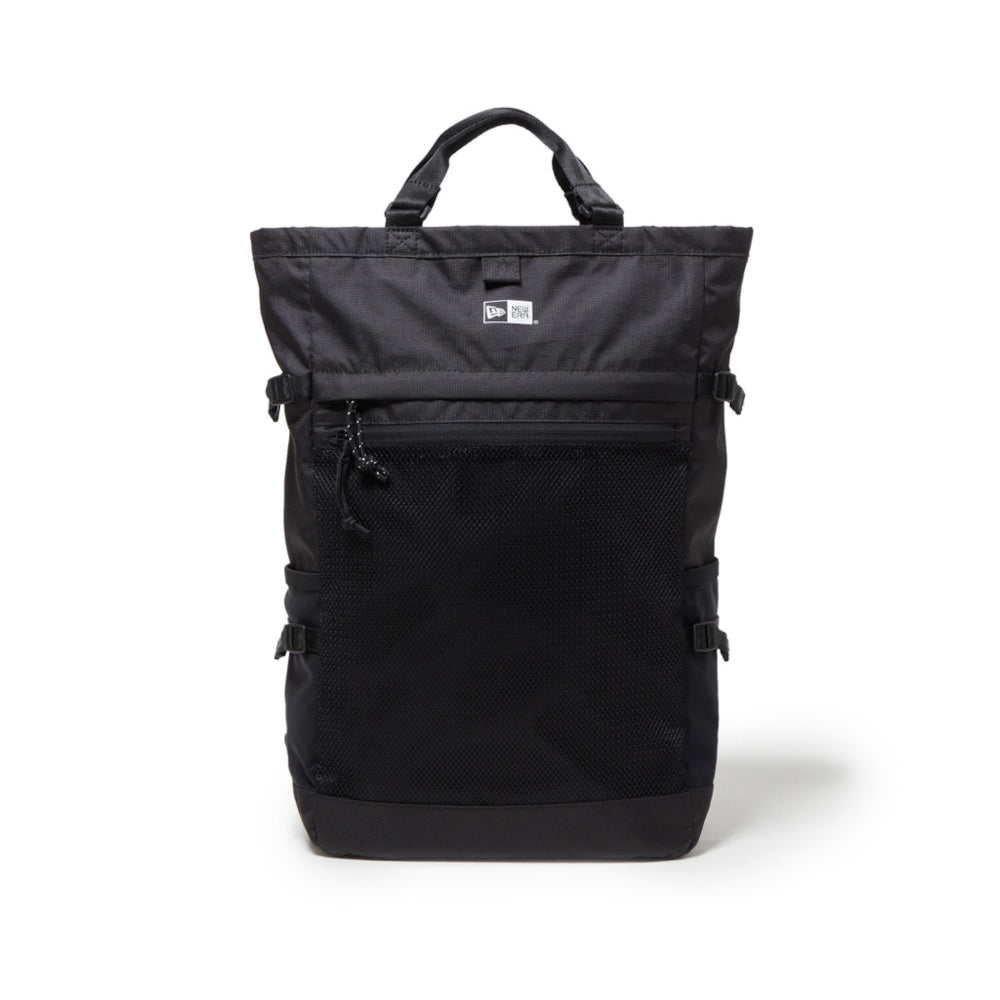 New Era Box Logo Black 150D Explorer Tote Bag