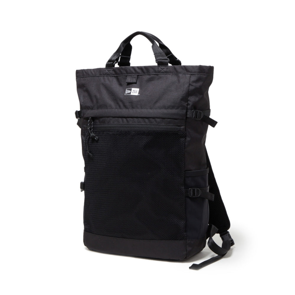 New Era Box Logo Black 150D Explorer Tote Bag
