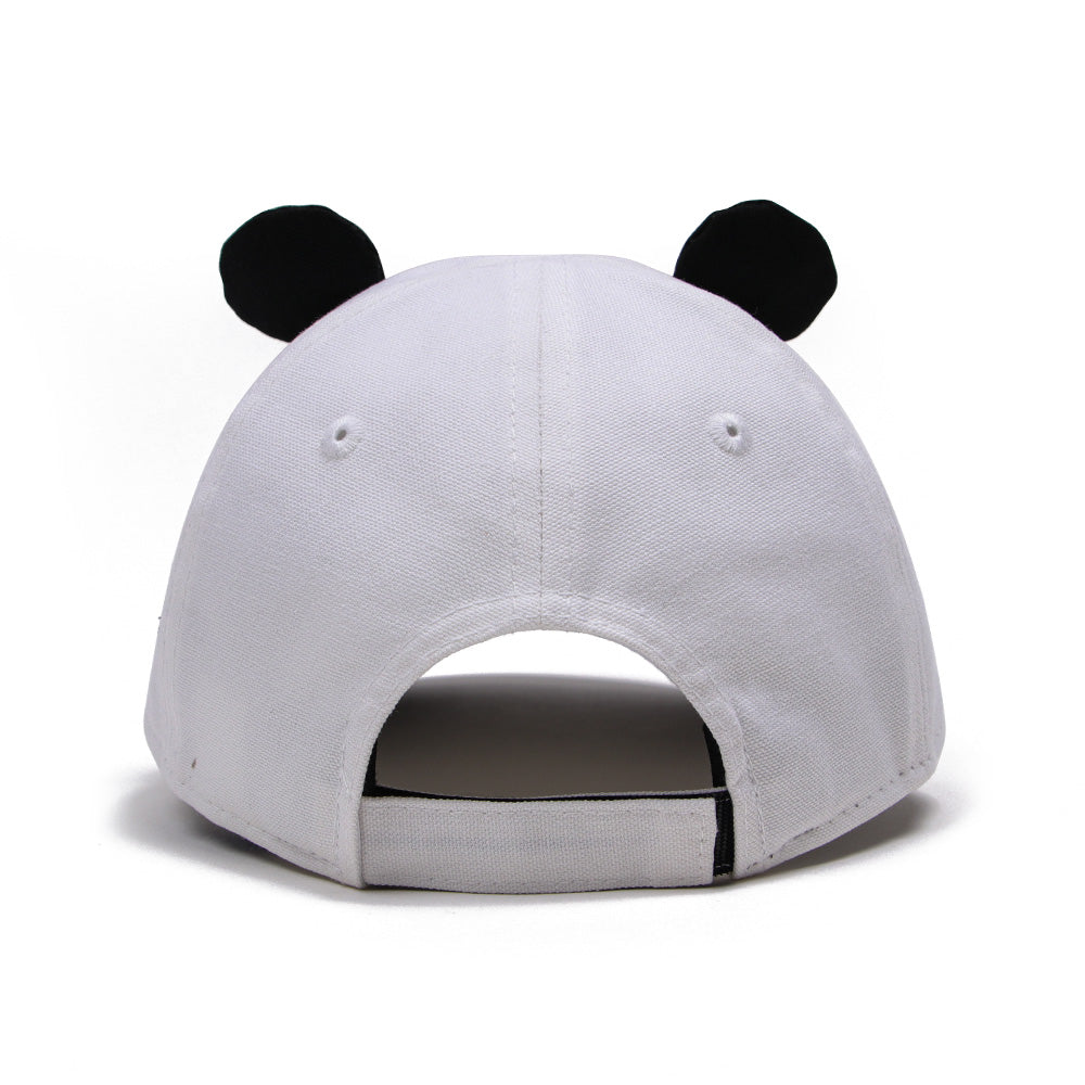 New Era Script Logo Animal White Black Youth 9TWENTY Adjustable Cap