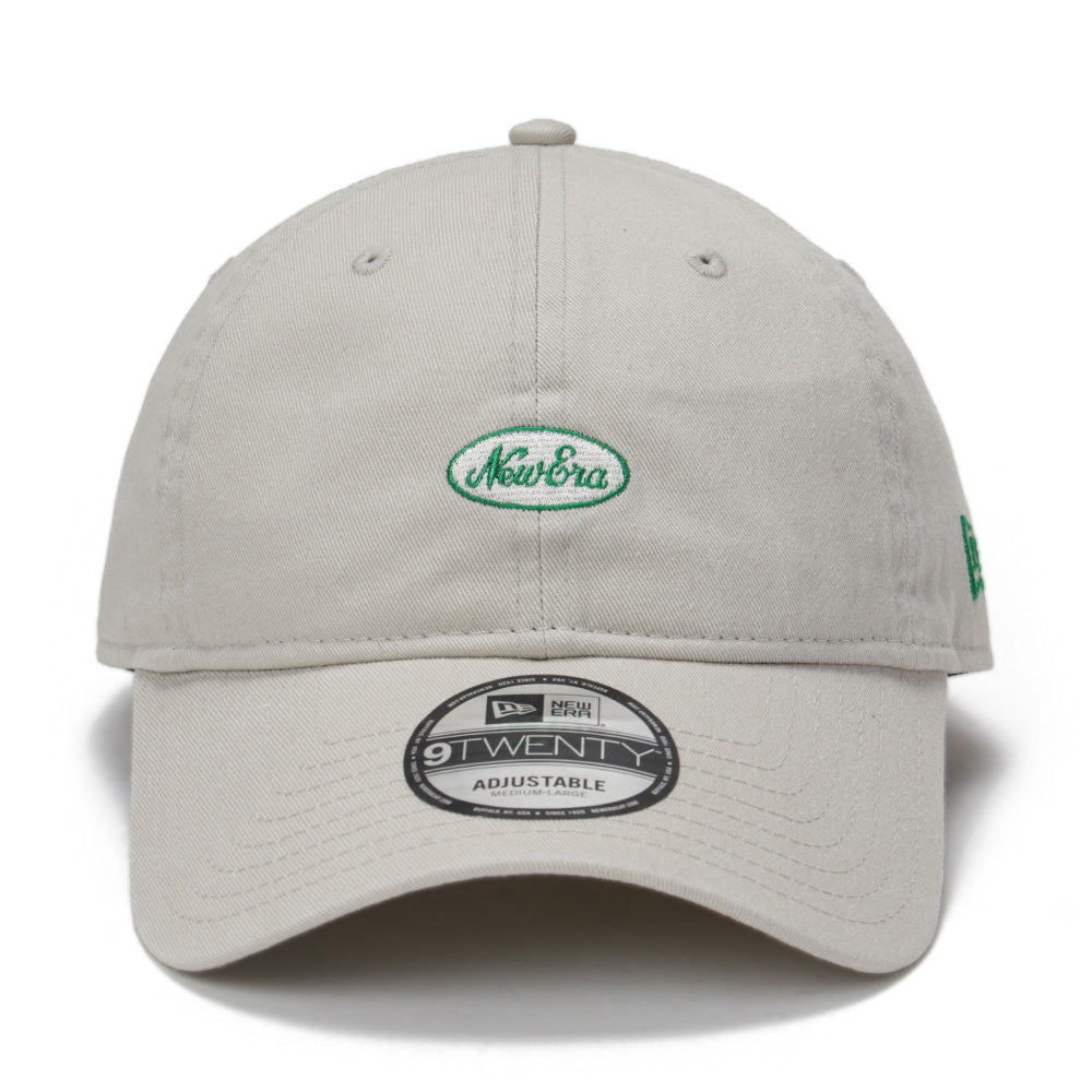 New Era Mini Oval Logo Stone 9TWENTY Easy Snap Adjustable Cap