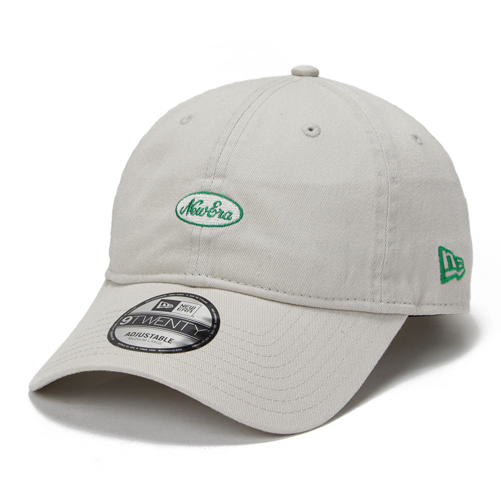 New Era Mini Oval Logo Stone 9TWENTY Easy Snap Adjustable Cap