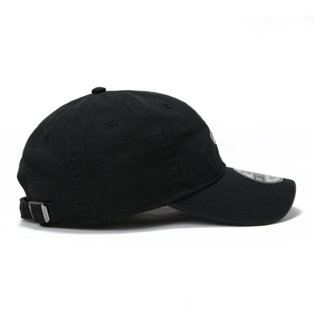New Era Mini Oval Logo Black 9TWENTY Easy Snap Adjustable Cap