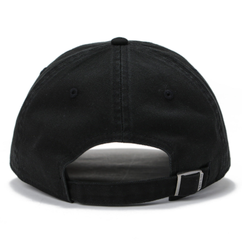 New Era Mini Oval Logo Black 9TWENTY Easy Snap Adjustable Cap