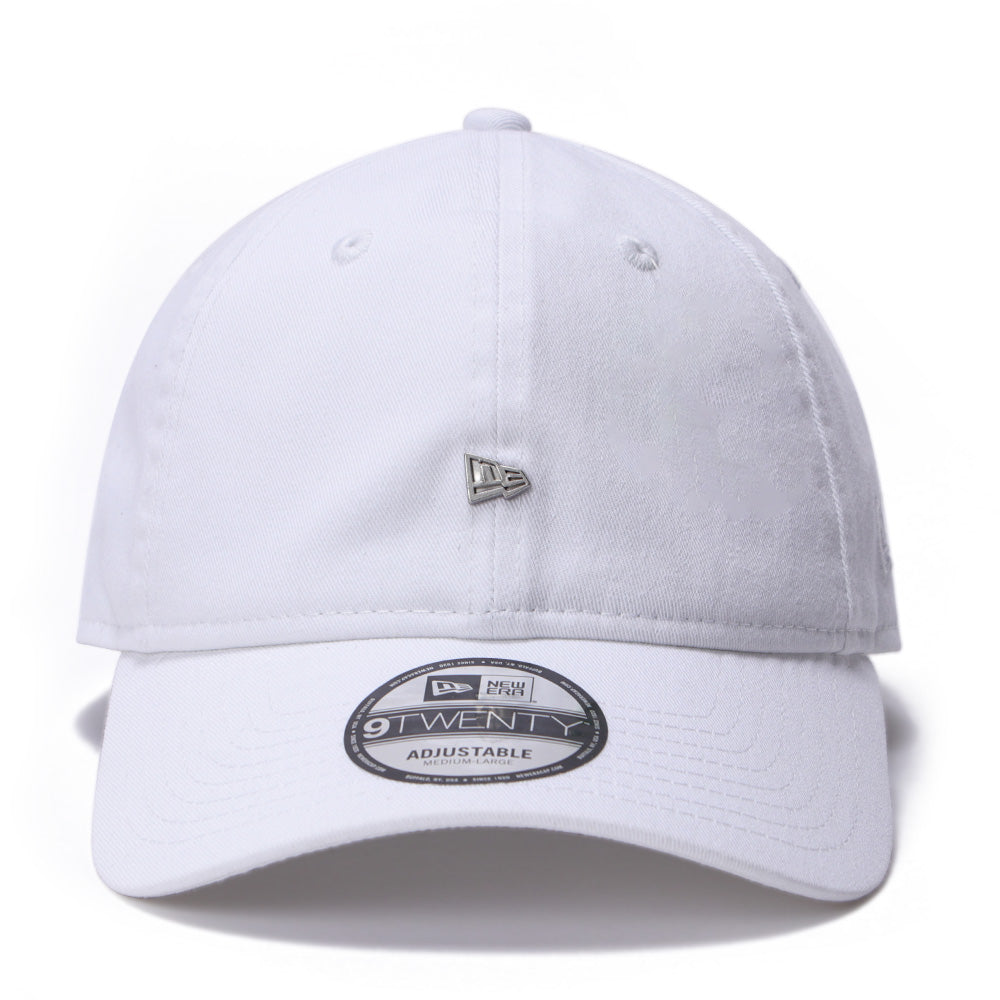 New Era Metal Front Flag White 9TWENTY Adjustable Cap