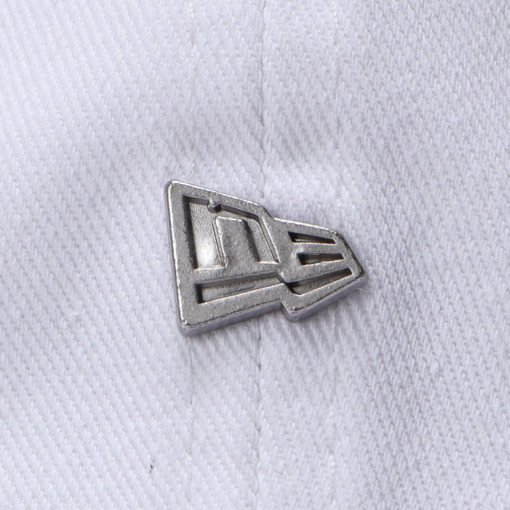 New Era Metal Front Flag White 9TWENTY Adjustable Cap