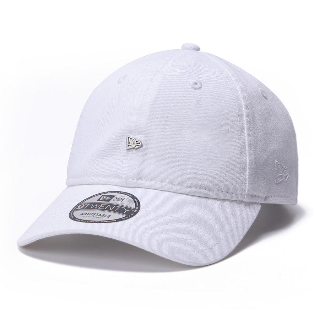 New Era Metal Front Flag White 9TWENTY Adjustable Cap