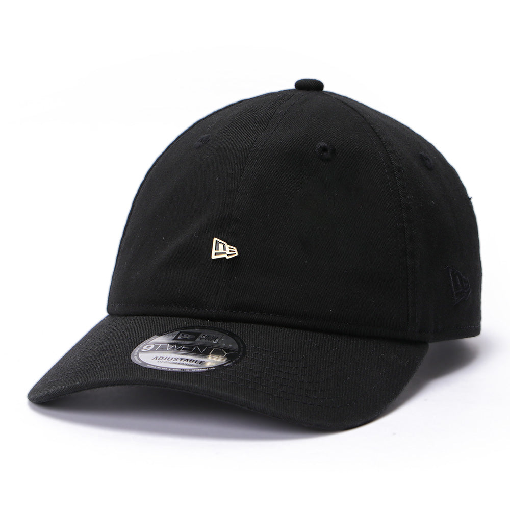 New Era Metal Front Flag Black 9TWENTY Adjustable Cap