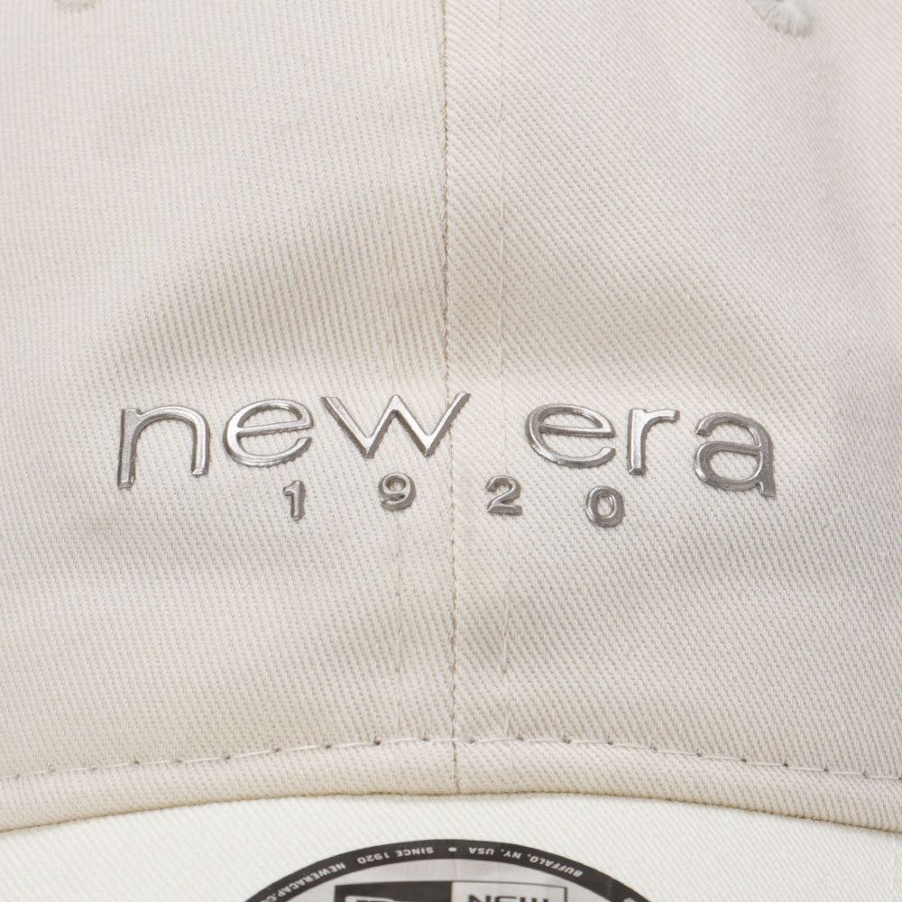 New Era Two Tone TPU Logo White 9TWENTY Adjustable Cap