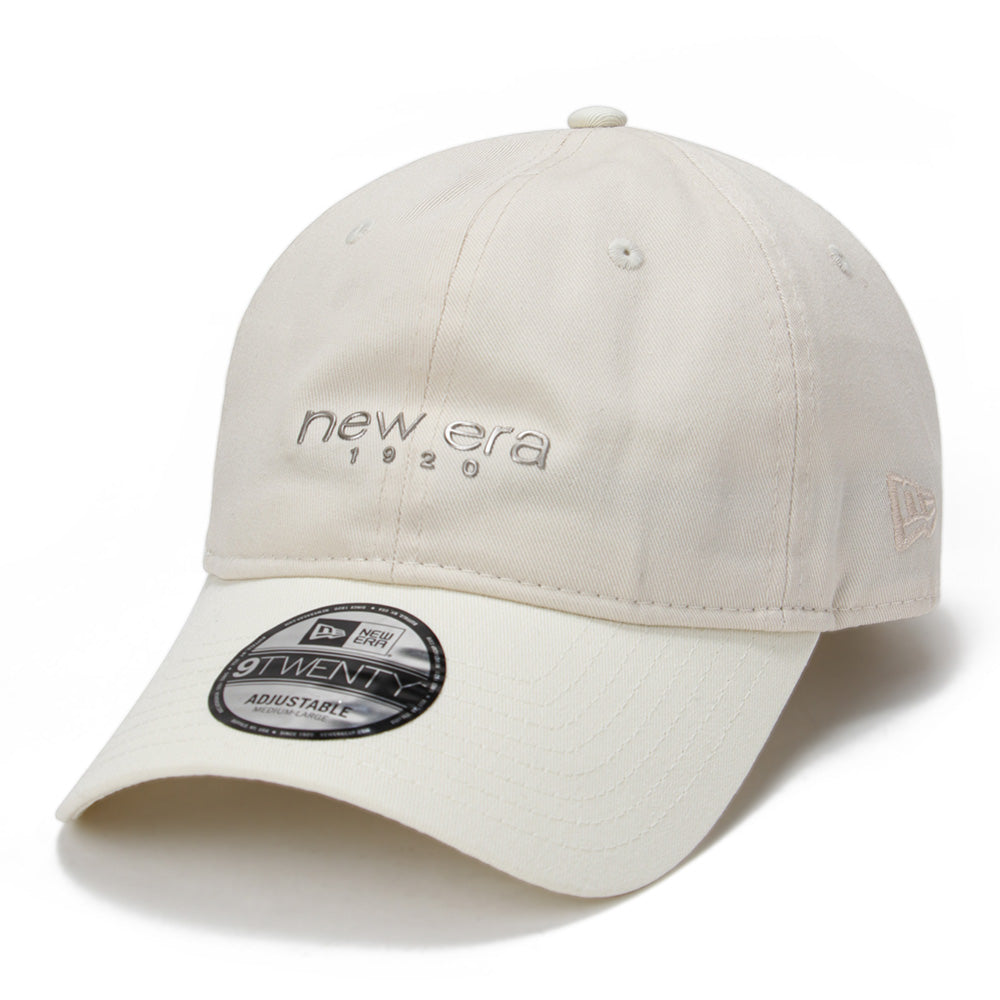 New Era Two Tone TPU Logo White 9TWENTY Adjustable Cap