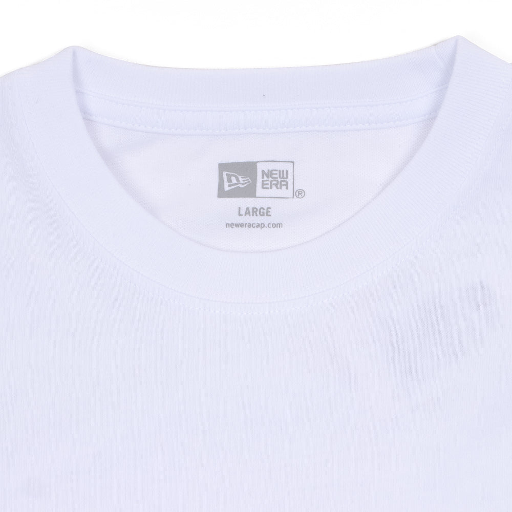 New Era Wordmark 1920 Zoom Up Logo White Oversized Short Sleeve T-Shirt