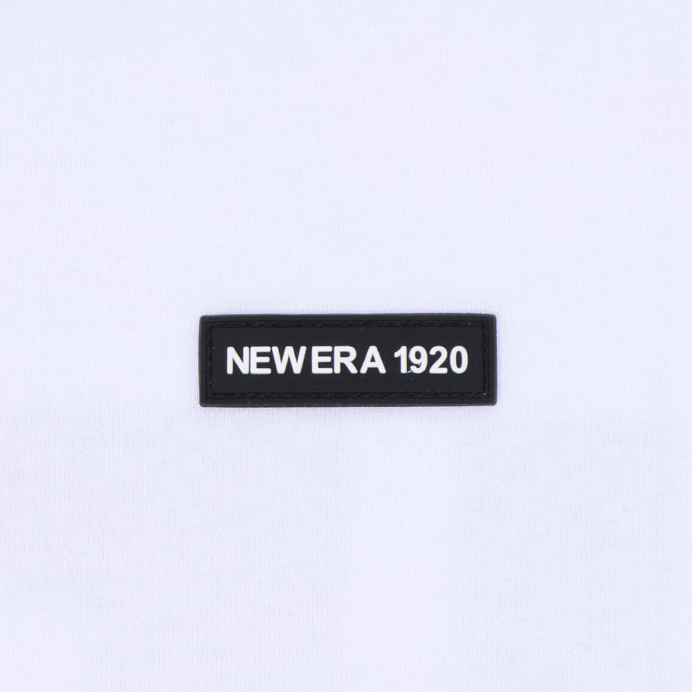 New Era Wordmark 1920 Zoom Up Logo White Oversized Short Sleeve T-Shirt