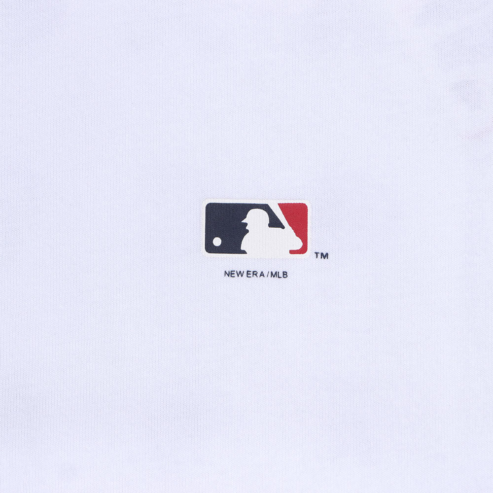 New Era MLB 30 All Over White Oversized Short Sleeve T-Shirt